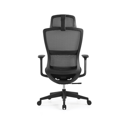 Silla Ejecutiva con Respaldo en Malla y Cabecera. Modelo Dillon OHE-35