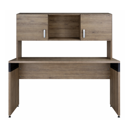 Librero Ejecutivo de 2 Gavetas sobre Credenza