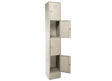 Locker Metálico de 4 Puertas