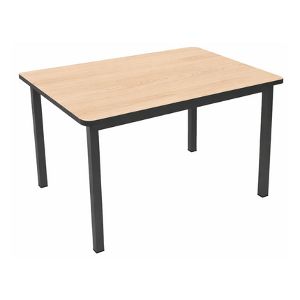 Mesa Escolar Infantil para Kinder con Cubierta de Melamina de 80cm