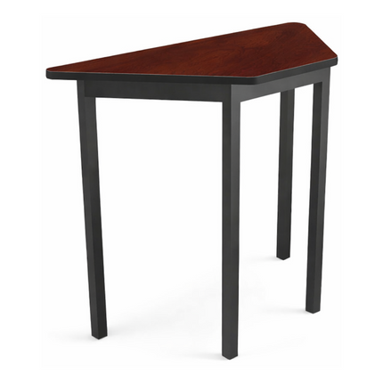 Mesa Escolar con Cubierta Trapezoidal de Melamina de 90 cm