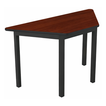 Mesa Escolar Infantil para Kinder con Cubierta Trapezoidal de Melamina de 90cm