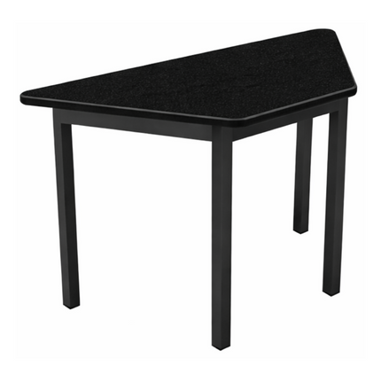 Mesa Escolar Infantil para Kinder con Cubierta Trapezoidal de Melamina de 90cm
