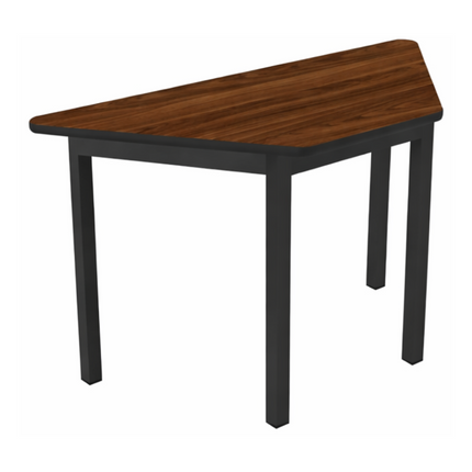 Mesa Escolar Infantil para Kinder con Cubierta Trapezoidal de Melamina de 90cm