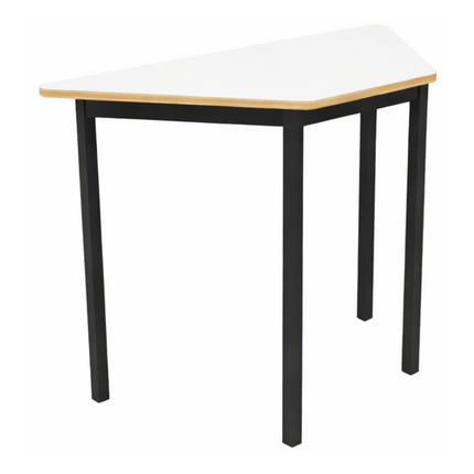 Mesa Escolar con Cubierta Trapezoidal de Triplay de 90cm