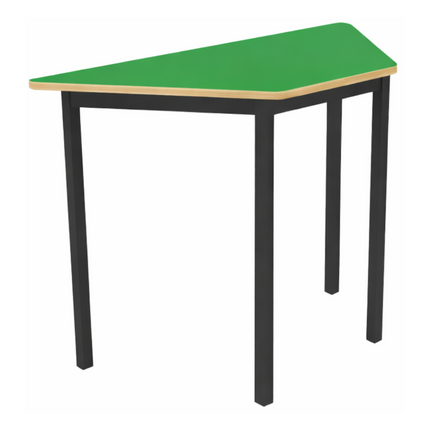 Mesa Escolar con Cubierta Trapezoidal de Triplay de 90cm