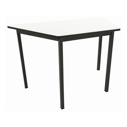 Mesa Escolar con Cubierta Trapezoidal de Melamina de 1.20m