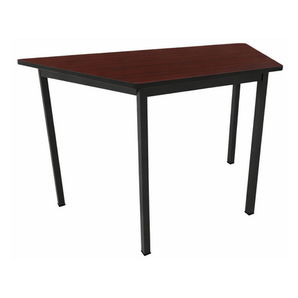 Mesa Escolar con Cubierta Trapezoidal de Melamina de 1.20m