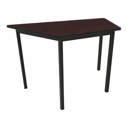 Mesa Escolar con Cubierta Trapezoidal de Melamina de 1.20m