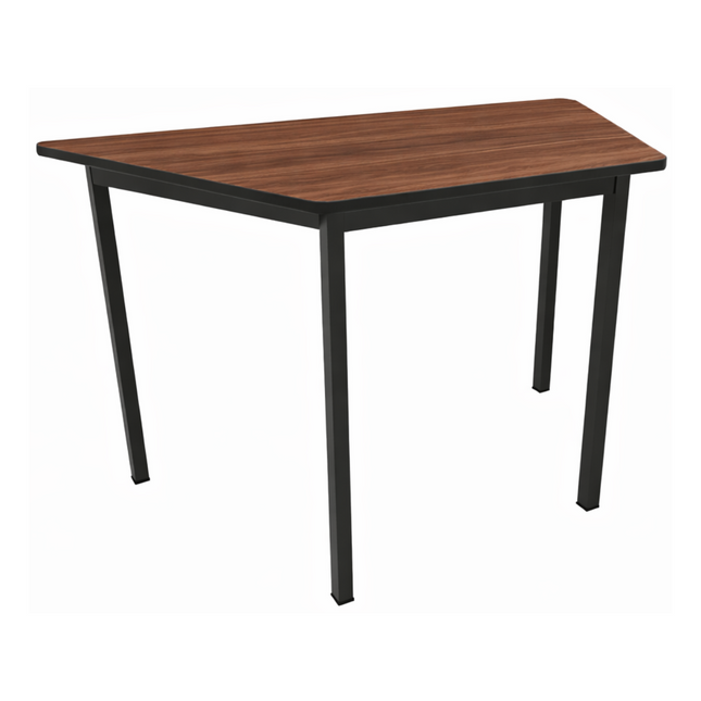 Mesa Escolar con Cubierta Trapezoidal de Melamina de 1.20m