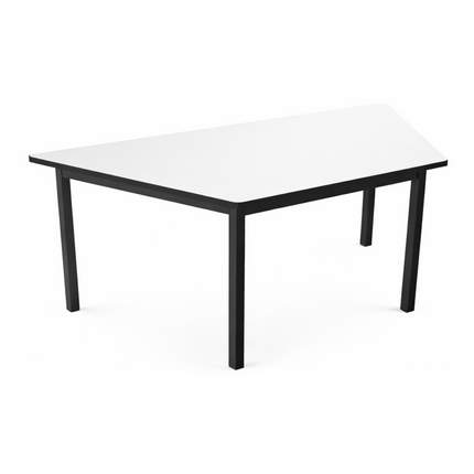 Mesa Escolar Infantil para Kinder con Cubierta Trapezoidal de Melamina de 1.20m