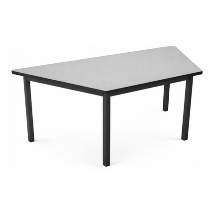 Mesa Escolar Infantil para Kinder con Cubierta Trapezoidal de Melamina de 1.20m