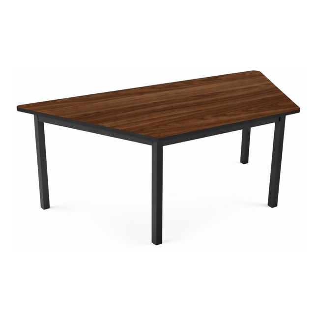 Mesa Escolar Infantil para Kinder con Cubierta Trapezoidal de Melamina de 1.20m
