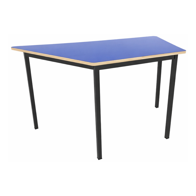 Mesa Escolar con Cubierta Trapezoidal de Triplay de 1.20m