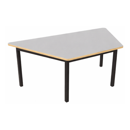 Mesa Escolar Infantil para Kinder con Cubierta Trapezoidal de Triplay de 1.20m