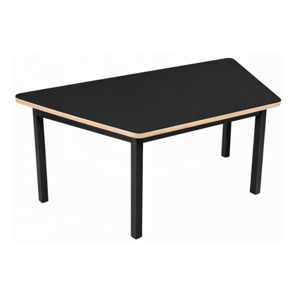 Mesa Escolar Infantil para Kinder con Cubierta Trapezoidal de Triplay de 1.20m