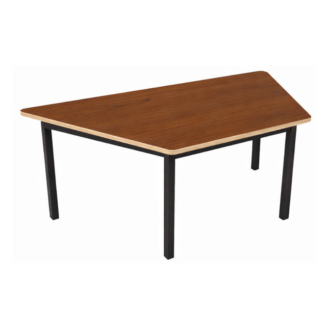 Mesa Escolar Infantil para Kinder con Cubierta Trapezoidal de Triplay de 1.20m
