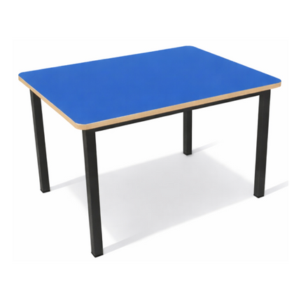 Mesa Escolar Infantil para Kinder con Cubierta de Triplay de 80cm