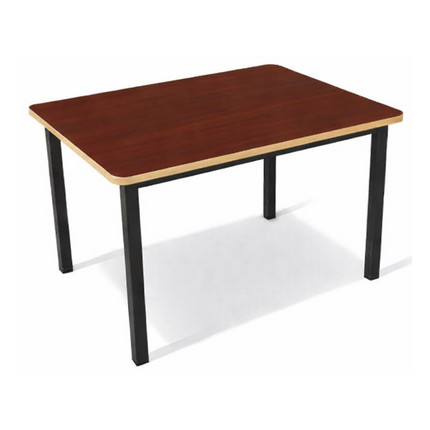 Mesa Escolar Infantil para Kinder con Cubierta de Triplay de 80cm