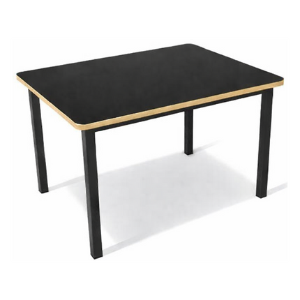 Mesa Escolar Infantil para Kinder con Cubierta de Triplay de 80cm