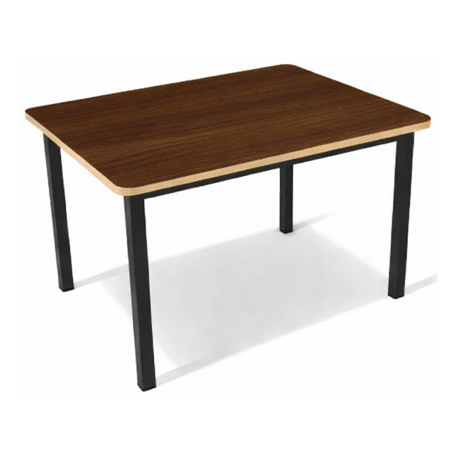 Mesa Escolar Infantil para Kinder con Cubierta de Triplay de 80cm