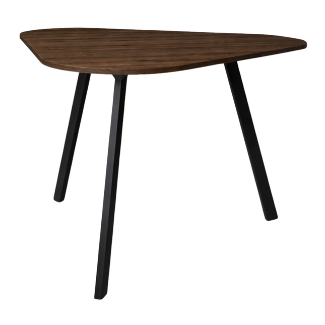 Mesa de Juntas Triangular de 1.03m Armable para 3 personas