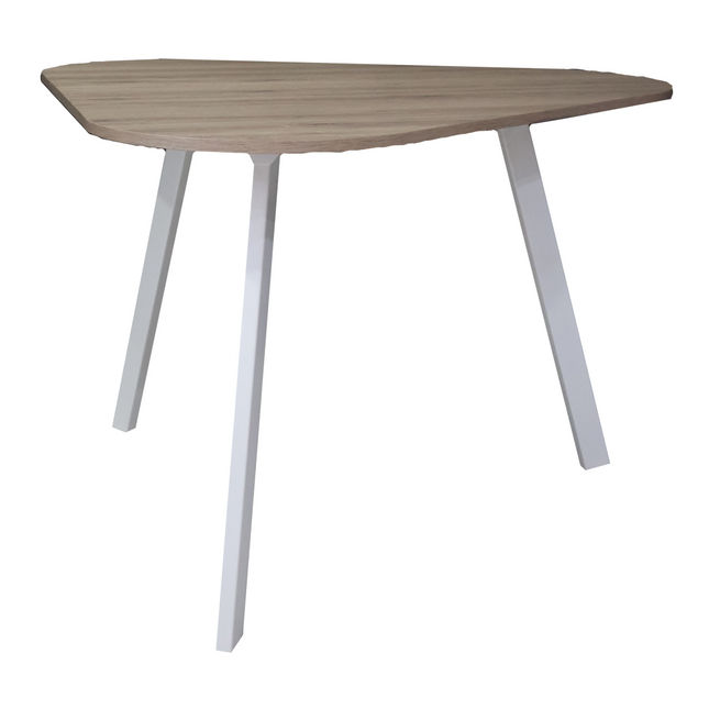 Mesa de Juntas Triangular de 1.03m Armable para 3 personas