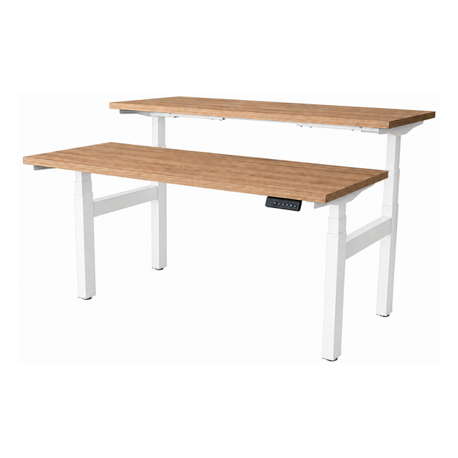 Mesa Colaborativa Elevable de 1.20m con Sistema Electrónico de Ajuste de Altura