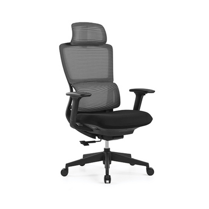 Silla Ejecutiva con Respaldo en Malla y Cabecera. Modelo Dillon OHE-35