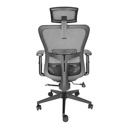 Silla Ejecutiva con Respaldo en Malla y Cabecera. Modelo Draco OHE-605