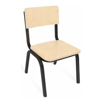 Silla Escolar Infantil para Kinder de Triplay
