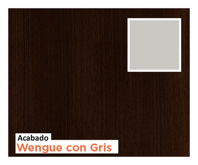 Escritorio Soft en "U" Wengue