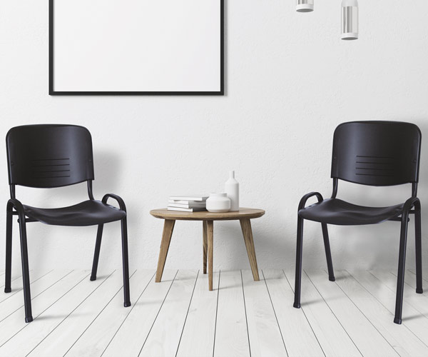 Silla de Visita Nova ISO Sin Brazos