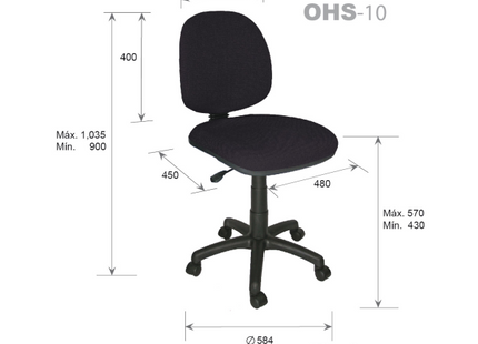 Silla Secretarial OHS 10