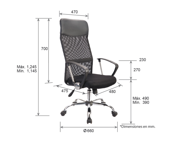 Silla Ejecutiva Economalla