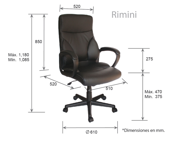 Silla Ejecutiva Rimini